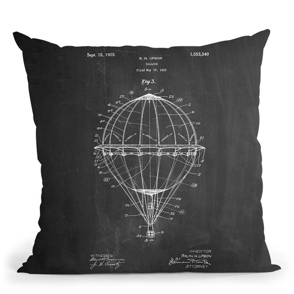 Ballon Throw Pillow By Cole Borders - All About Vibe