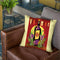Vins Du Monde Throw Pillow By American Flat - All About Vibe