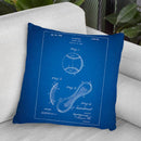 Baseball Cover B Throw Pillow By Cole Borders - All About Vibe