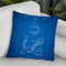 Baseball Cover B Throw Pillow By Cole Borders - All About Vibe