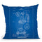 Bicycle B Throw Pillow By Cole Borders - All About Vibe
