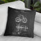 Bicycle E Throw Pillow By Cole Borders - All About Vibe