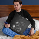 Boxing Glove 1898 Throw Pillow By Cole Borders - All About Vibe