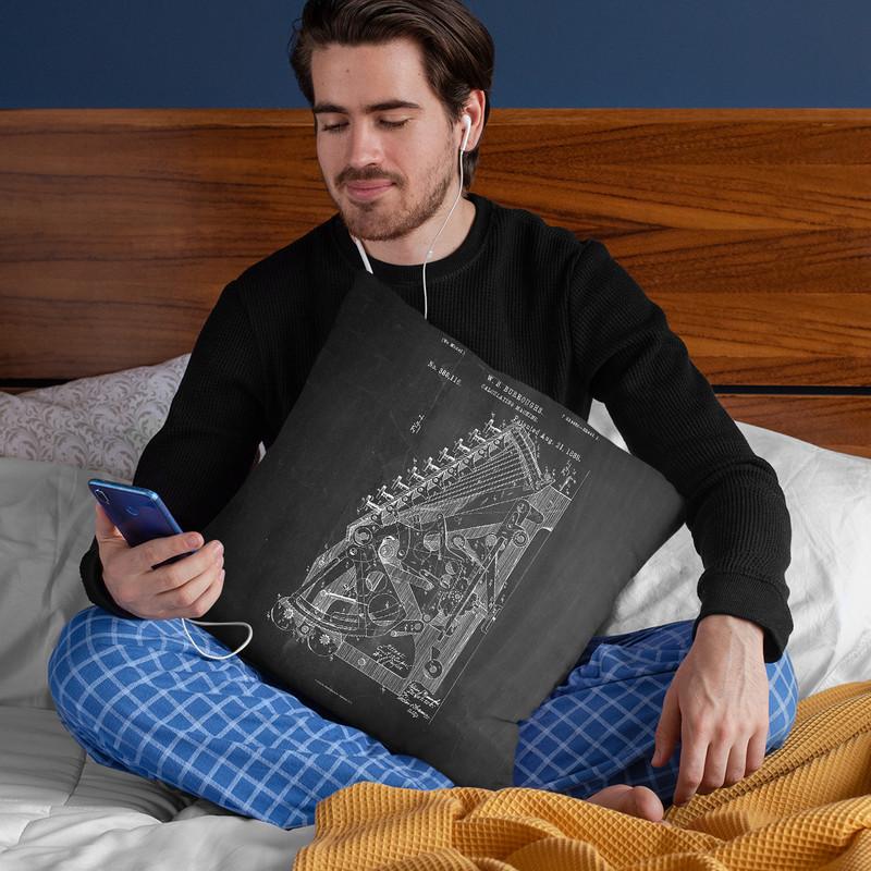 Calculator Throw Pillow By Cole Borders - All About Vibe