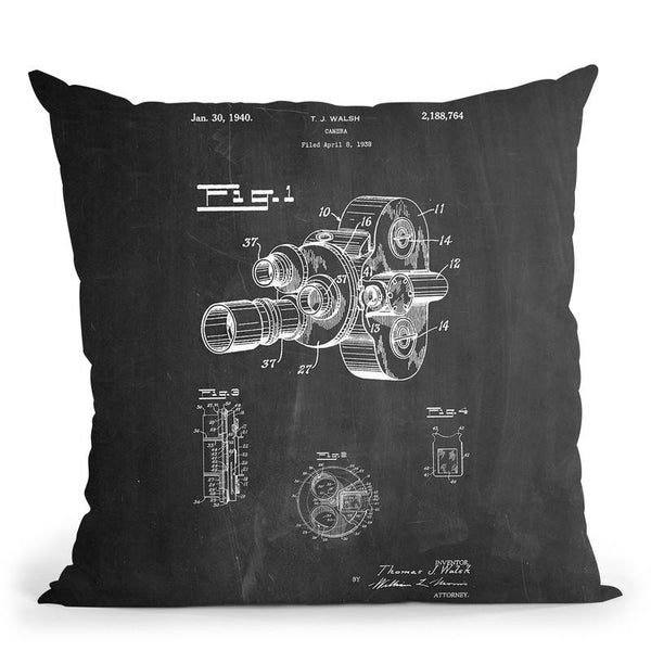Camera Walsh New Throw Pillow By Cole Borders - All About Vibe