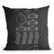 Hockey Puck Throw Pillow By Cole Borders - All About Vibe