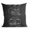Hoop Throw Pillow By Cole Borders - All About Vibe