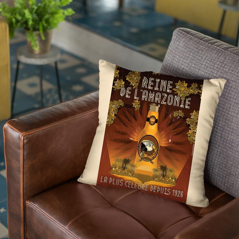 Reine De LÕAmazonie Throw Pillow By American Flat - All About Vibe