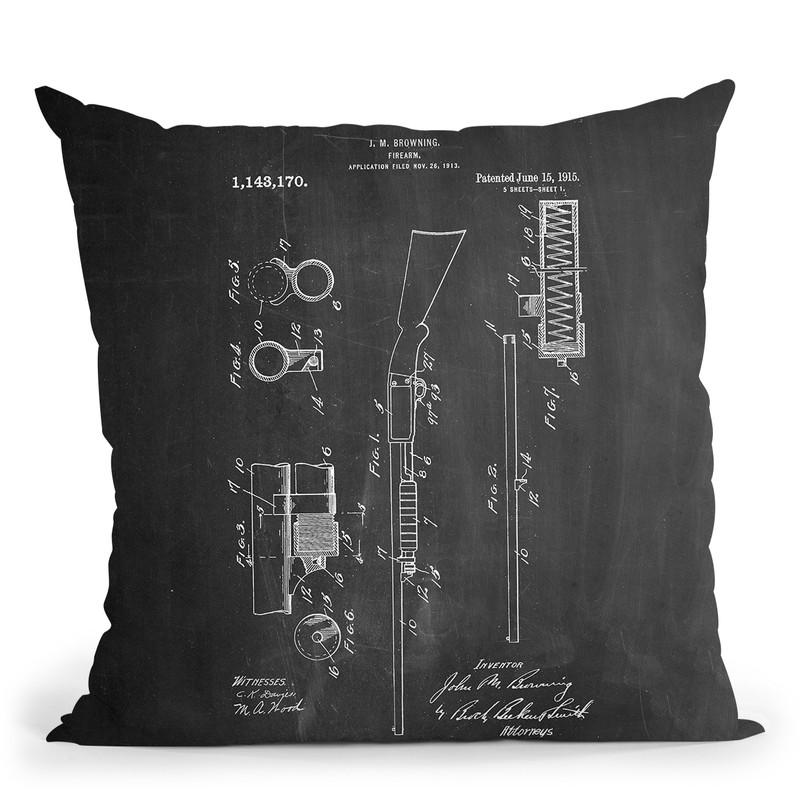 Ithacaotgun Throw Pillow By Cole Borders - All About Vibe