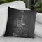 Projecting Kinetoscopech Throw Pillow By Cole Borders - All About Vibe