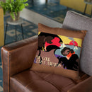 Gold Coast Throw Pillow By American Flat - All About Vibe