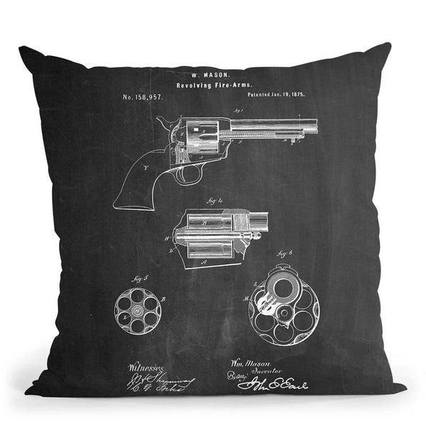 Revolver Ch Throw Pillow By Cole Borders - All About Vibe