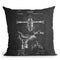 Riding Saddle Throw Pillow By Cole Borders - All About Vibe