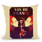 Vin De France Throw Pillow By American Flat - All About Vibe
