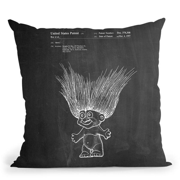 Troll Throw Pillow By Cole Borders - All About Vibe