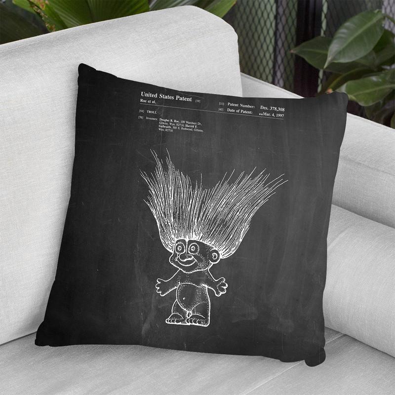 Troll Throw Pillow By Cole Borders - All About Vibe