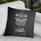 Typewriter Ch Throw Pillow By Cole Borders - All About Vibe