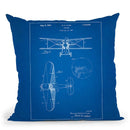 Wd Clark Plane B Throw Pillow By Cole Borders - All About Vibe