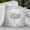 Locomotive Blueprint Throw Pillow By Cole Borders - All About Vibe
