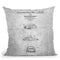 Porsche Blueprint Throw Pillow By Cole Borders - All About Vibe
