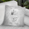 Musical Instrument Blueprint Throw Pillow By Cole Borders - All About Vibe