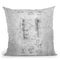 Saxophone Blueprint Throw Pillow By Cole Borders - All About Vibe