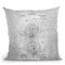 Brass Blueprint Throw Pillow By Cole Borders - All About Vibe