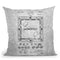 Monopoly Blueprint Throw Pillow By Cole Borders - All About Vibe