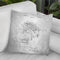 Table Soccer Blueprint Throw Pillow By Cole Borders - All About Vibe