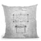 Pool Table Blueprint Throw Pillow By Cole Borders - All About Vibe