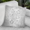 Tennis Ball Blueprint Throw Pillow By Cole Borders - All About Vibe