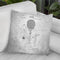Tennis Racket Blueprint Throw Pillow By Cole Borders - All About Vibe