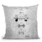 Weightlifting Blueprint Throw Pillow By Cole Borders - All About Vibe