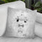 Weightlifting Blueprint Throw Pillow By Cole Borders - All About Vibe