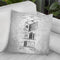 Vintage Camera Blueprint Throw Pillow By Cole Borders - All About Vibe