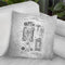 Vintage Binoculars Blueprint Throw Pillow By Cole Borders - All About Vibe