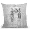Explosive Missile Blueprint Throw Pillow By Cole Borders - All About Vibe