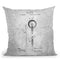 Lightbulb Blueprint Throw Pillow By Cole Borders - All About Vibe