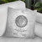 Plate Blueprint Throw Pillow By Cole Borders - All About Vibe