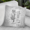 Screwdriver Blueprint Throw Pillow By Cole Borders - All About Vibe
