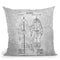 Hokey Skate Blueprint Throw Pillow By Cole Borders - All About Vibe