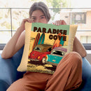 Paradise Cove Throw Pillow By American Flat - All About Vibe
