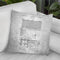 Tennis Net Blueprint Throw Pillow By Cole Borders - All About Vibe