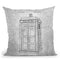Police Blueprint Throw Pillow By Cole Borders - All About Vibe