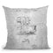 Mixer Blueprint Throw Pillow By Cole Borders - All About Vibe