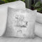 Mixer Blueprint Throw Pillow By Cole Borders - All About Vibe