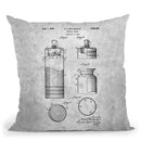 Cocktail Mixer Blueprint Throw Pillow By Cole Borders - All About Vibe