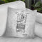 Toaster Blueprint Throw Pillow By Cole Borders - All About Vibe