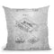 Cassette Blueprint Throw Pillow By Cole Borders - All About Vibe
