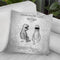 Kermit Blueprint Throw Pillow By Cole Borders - All About Vibe